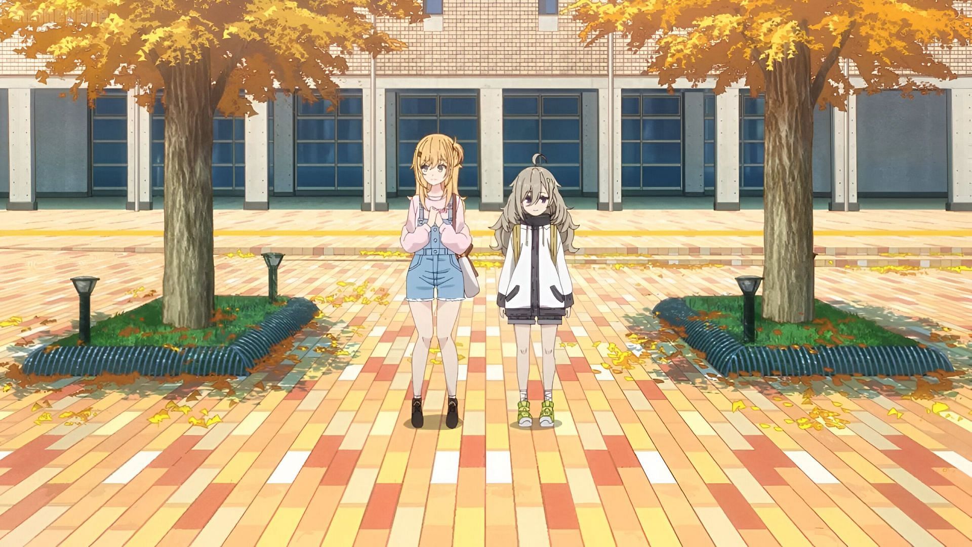 Nana and Tsutsuji as seen in the anime (Image via P. A. Works)